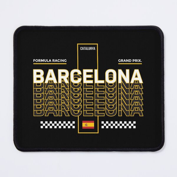 Item preview, Barcelona Formula Racing Shirt 2 designed and sold by ginokelleners.