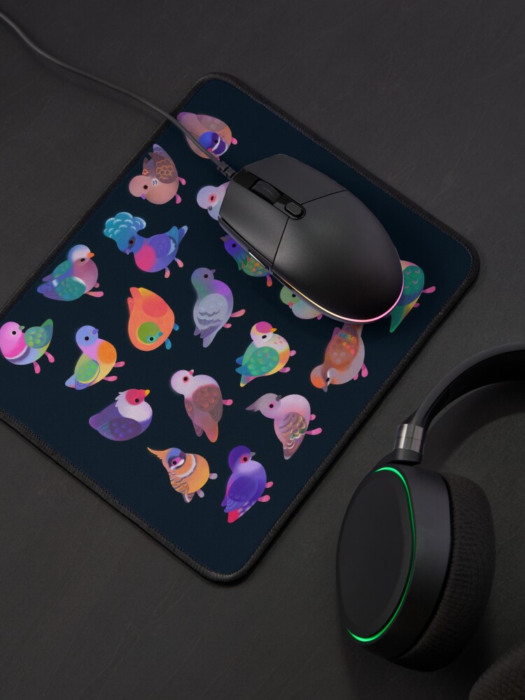 Discover Wild pigeon Mouse Pad