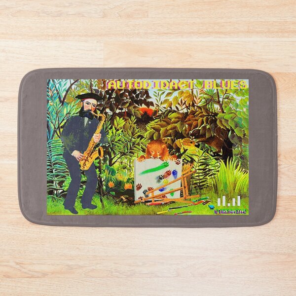 Item preview, Autodidact blues live music streaming- funny pop art designed and sold by Xdelacra.