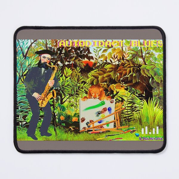 Item preview, Autodidact blues live music streaming- funny pop art designed and sold by Xdelacra.