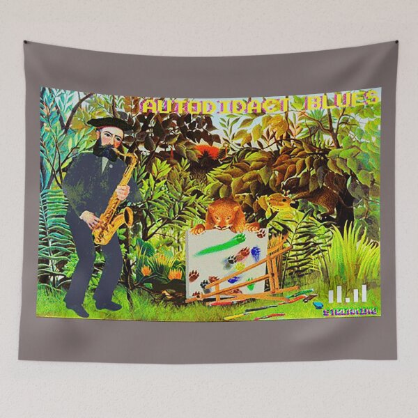Item preview, Autodidact blues live music streaming- funny pop art designed and sold by Xdelacra.