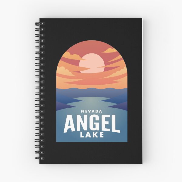 Artikelvorschau, Angel Lake NV Retro Sunset entworfen und verkauft von HalpinDesign.