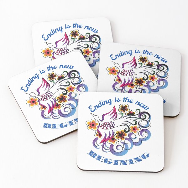 Item preview, Ending is the new beggining phoneix designed and sold by Twinmommy Store.