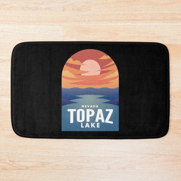 Item preview, Topaz Lake NV Retro Sunset designed and sold by HalpinDesign.