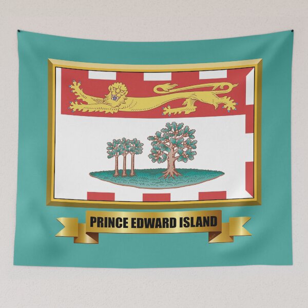 Item preview, PRINCE EDWARD ISLAND Flag Gifts, Masks, Stickers & Products (GF) designed and sold by mpodger.