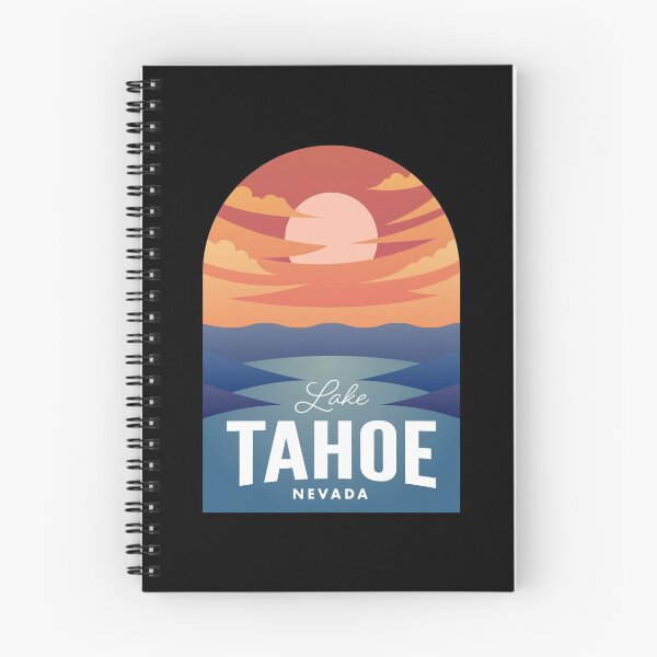 Artikelvorschau, Lake Tahoe NV Retro Sunset entworfen und verkauft von HalpinDesign.
