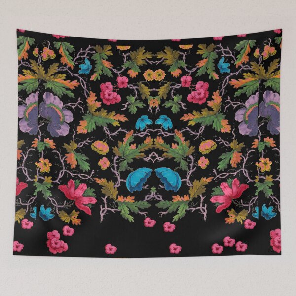 Item preview, Jacobean Style Floral Pattern Vintage Retro designed and sold by Greenbaby.