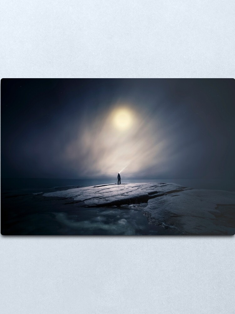 Alternate view of I feel like I'm searching for something that I do not know? Metal Print