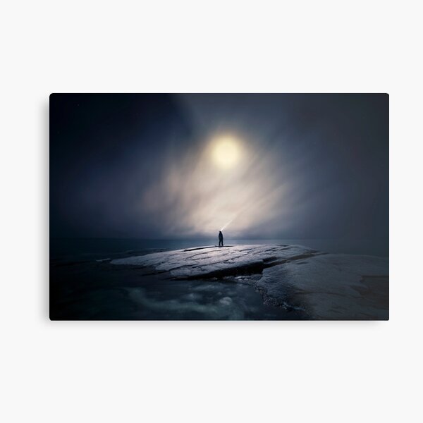 I feel like I'm searching for something that I do not know? Metal Print