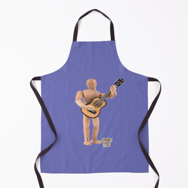 Item preview, Wooden mannequin, playing guitar, music, for lovers, money in a hat designed and sold by DIMATLOVER.