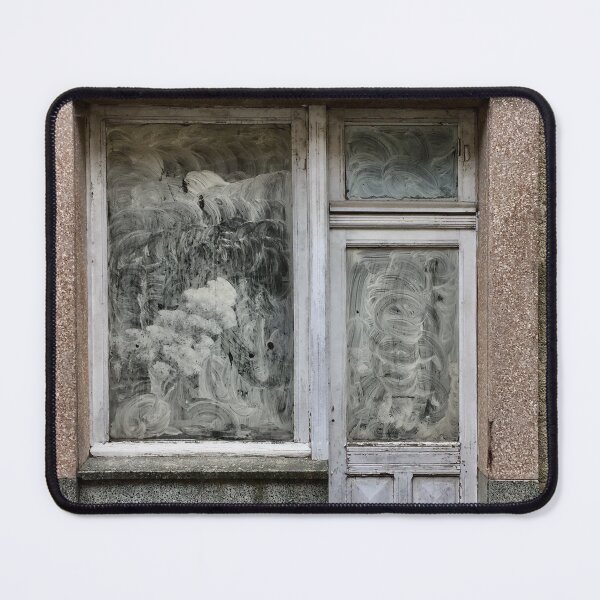 Item preview, Whitewashed Windows In An Old Shop In France designed and sold by golan22may.