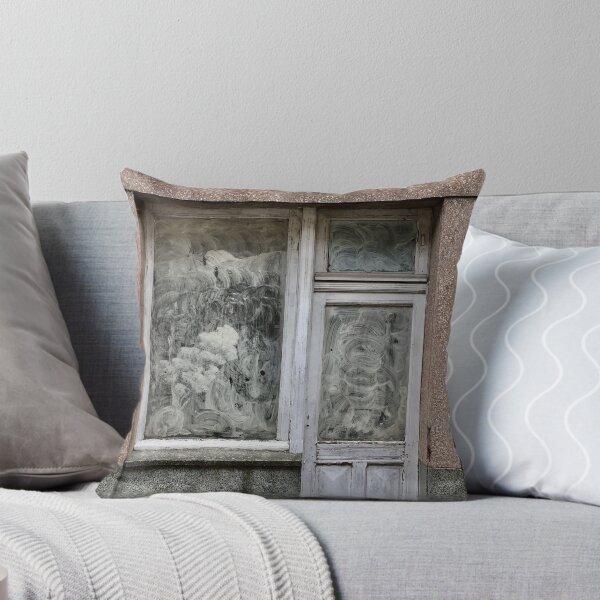 Item preview, Whitewashed Windows In An Old Shop In France designed and sold by golan22may.