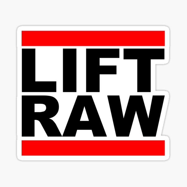 Item preview, Lift Raw - Powerlifting  designed and sold by angus77ok.