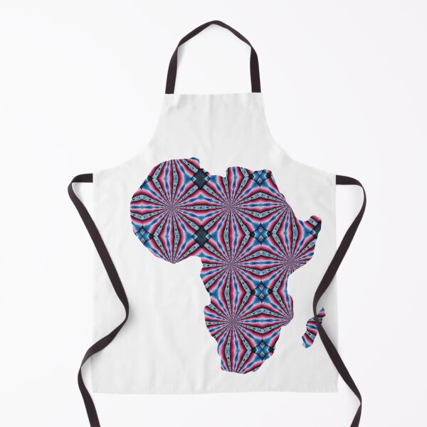 Item preview, African Continent with Ankara Print -  Colorful Patterns. designed and sold by NaniniDesigns.