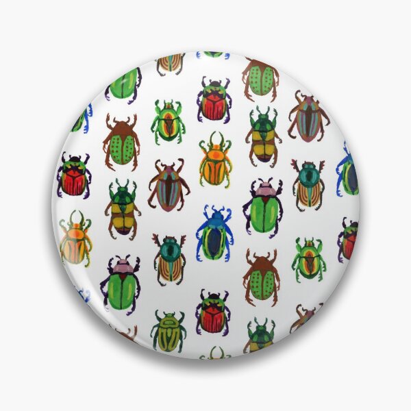 Item preview, Small Beetles in Gouache designed and sold by paintedpansy.
