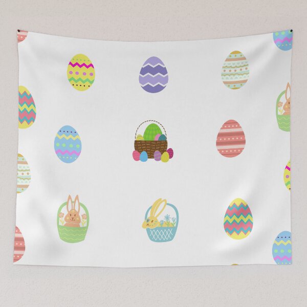 Item preview, Cute Easter Eggs, Bunnies and Baskets designed and sold by silviaol.