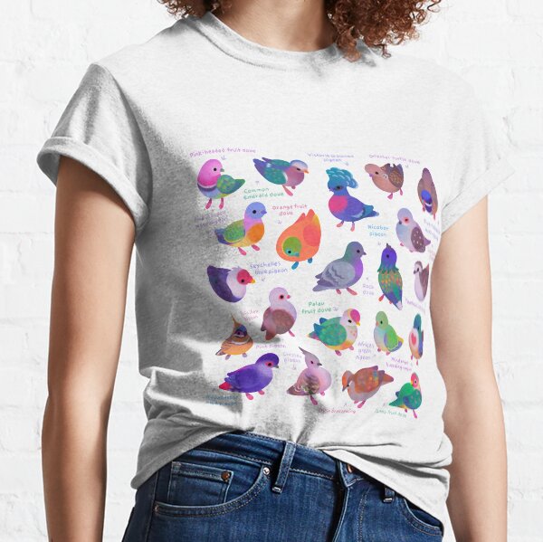 Wild pigeon -light, name Classic T-Shirt