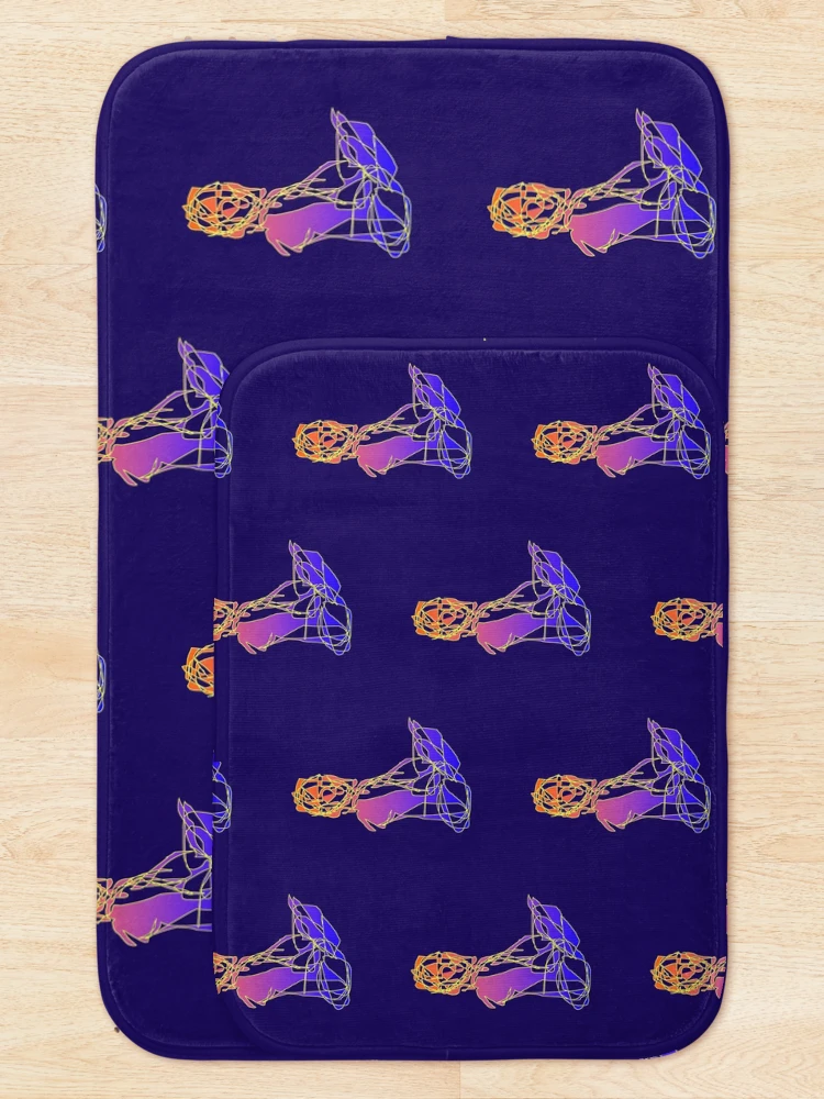 Thumbnail 5 of 6, Bath Mat, 17 designed and sold by InfinitePathArt.