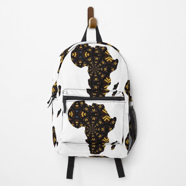 Item preview, African Continent with Ankara Print - Colorful Patterns. designed and sold by NaniniDesigns.
