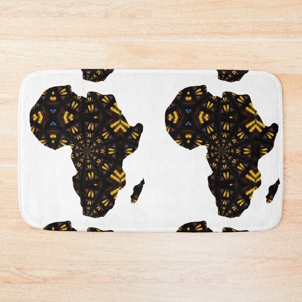 Item preview, African Continent with Ankara Print -  Colorful Patterns. designed and sold by NaniniDesigns.