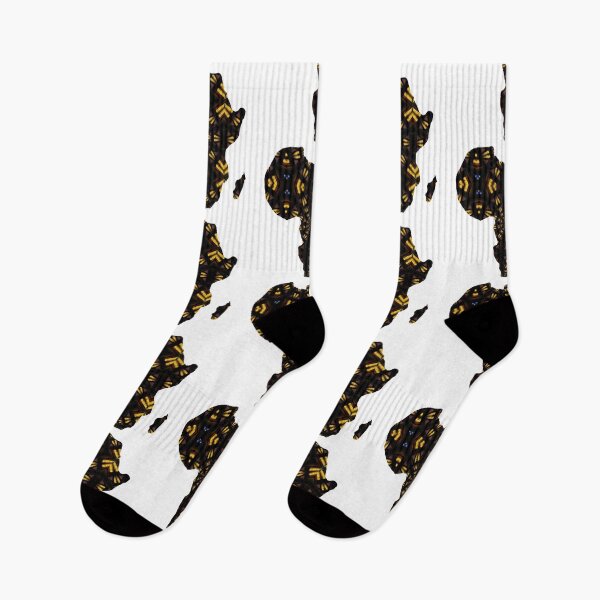 Item preview, African Continent with Ankara Print -  Colorful Patterns. designed and sold by NaniniDesigns.