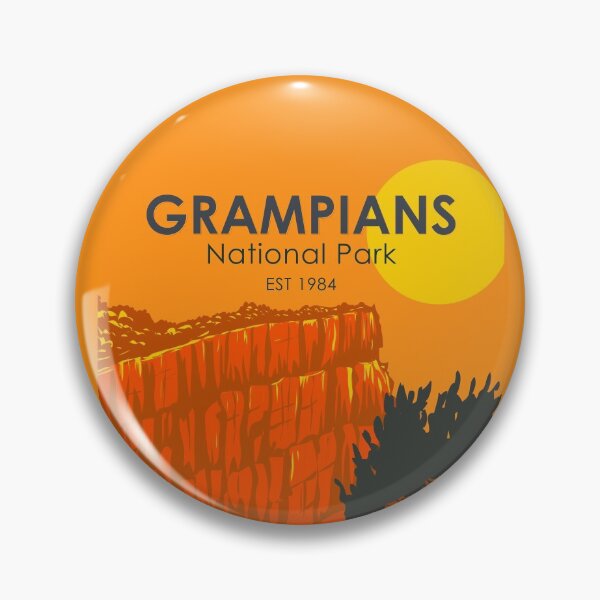 Item preview, Grampians National Park Australia Vintage designed and sold by KrisSidDesigns.