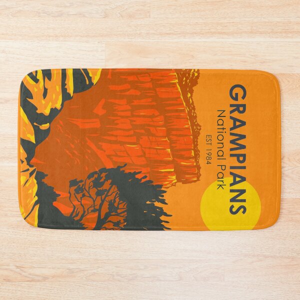 Item preview, Grampians National Park Australia Vintage designed and sold by KrisSidDesigns.