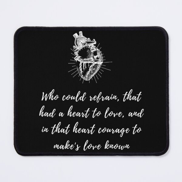 Item preview, Macbeth Shakespeare Quote Who could refrain, that had a heart to love designed and sold by violet-hope.