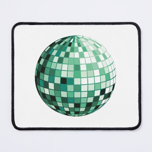 Item preview, Green Silver Disco Ball designed and sold by Petersrac.