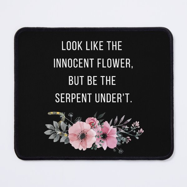 Aperçu de l'œuvre Citation de Lady Macbeth Ressemble à la fleur innocente créée et vendue par violet-hope.