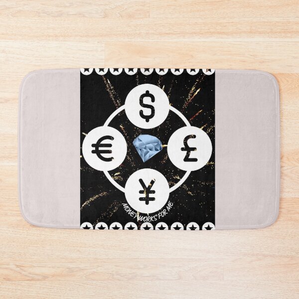 Item preview, Money works for me Affirmation designed and sold by MindsetDesign.