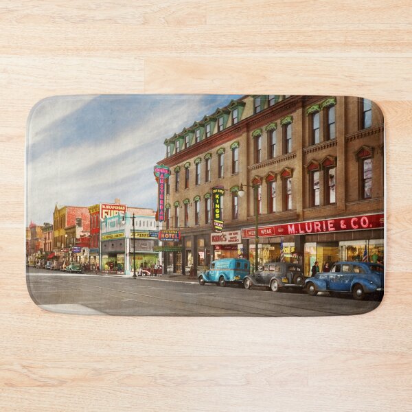Item preview, City - Amsterdam, NY - The Amsterdam Hotel 1941 designed and sold by Mike Savad Photography.