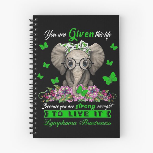 Item preview, Lymphoma Warrior Cute Elephant Lover Gifts designed and sold by Adropine.