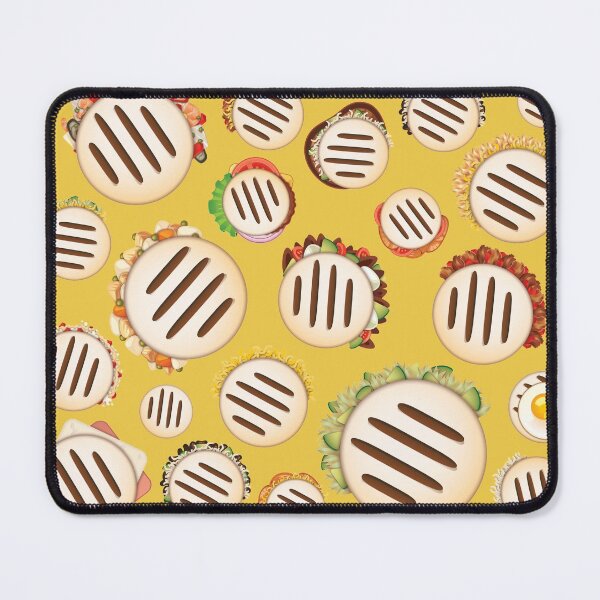 Item preview, Arepas Pattern Venezuela Yellow designed and sold by mimogoshopping.