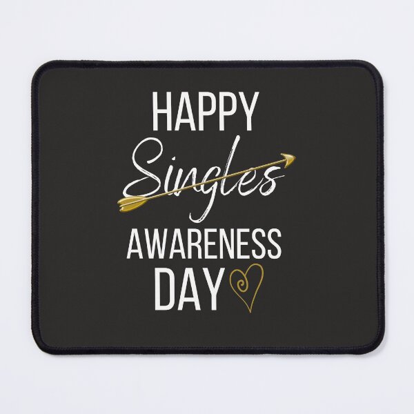 Item preview, Happy Single Awareness Day - Valentines Day designed and sold by RedSparkle.