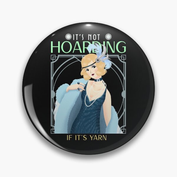 Item preview, IT'S NOT HOARDING IF IT'S YARN T-SHIRT designed and sold by BestCoolStuff.