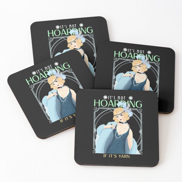 Item preview, IT'S NOT HOARDING IF IT'S YARN T-SHIRT designed and sold by BestCoolStuff.