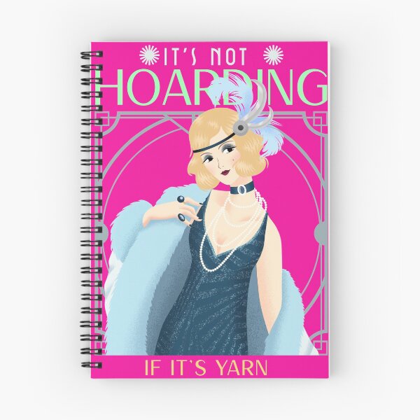 Item preview, IT'S NOT HOARDING IF IT'S YARN T-SHIRT designed and sold by BestCoolStuff.