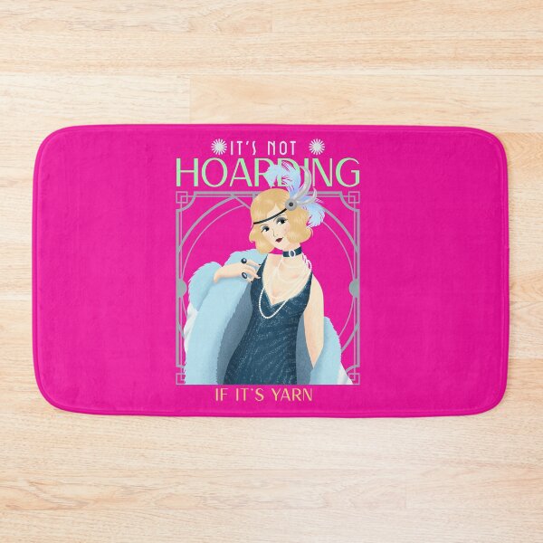 Item preview, IT'S NOT HOARDING IF IT'S YARN T-SHIRT designed and sold by BestCoolStuff.