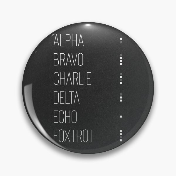 Item preview, Alpha Bravo Phonetic and Morse designed and sold by voidcrow.