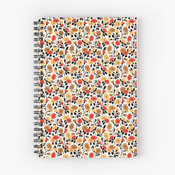 Item preview, Orange & Yellow Flower Pattern  |  Endleaves of Art designed and sold by Filmerch.
