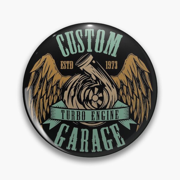 Item preview, Turbo Engine Garage designed and sold by storyboxdesigns.