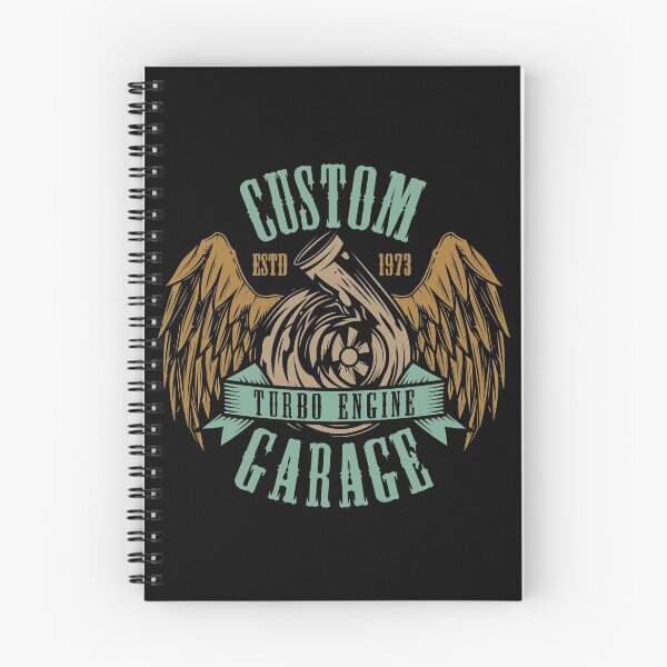 Item preview, Turbo Engine Garage designed and sold by storyboxdesigns.