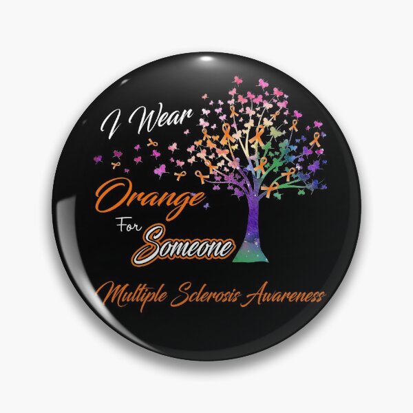 Item preview, Ribbon Tree I Wear Orange For Someone Multiple Sclerosis Awareness designed and sold by Tadmab.