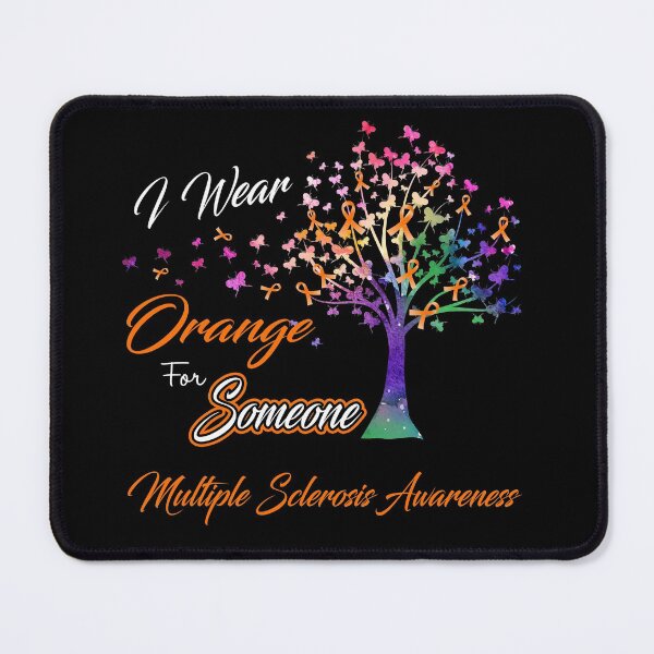 Item preview, Ribbon Tree I Wear Orange For Someone Multiple Sclerosis Awareness designed and sold by Tadmab.