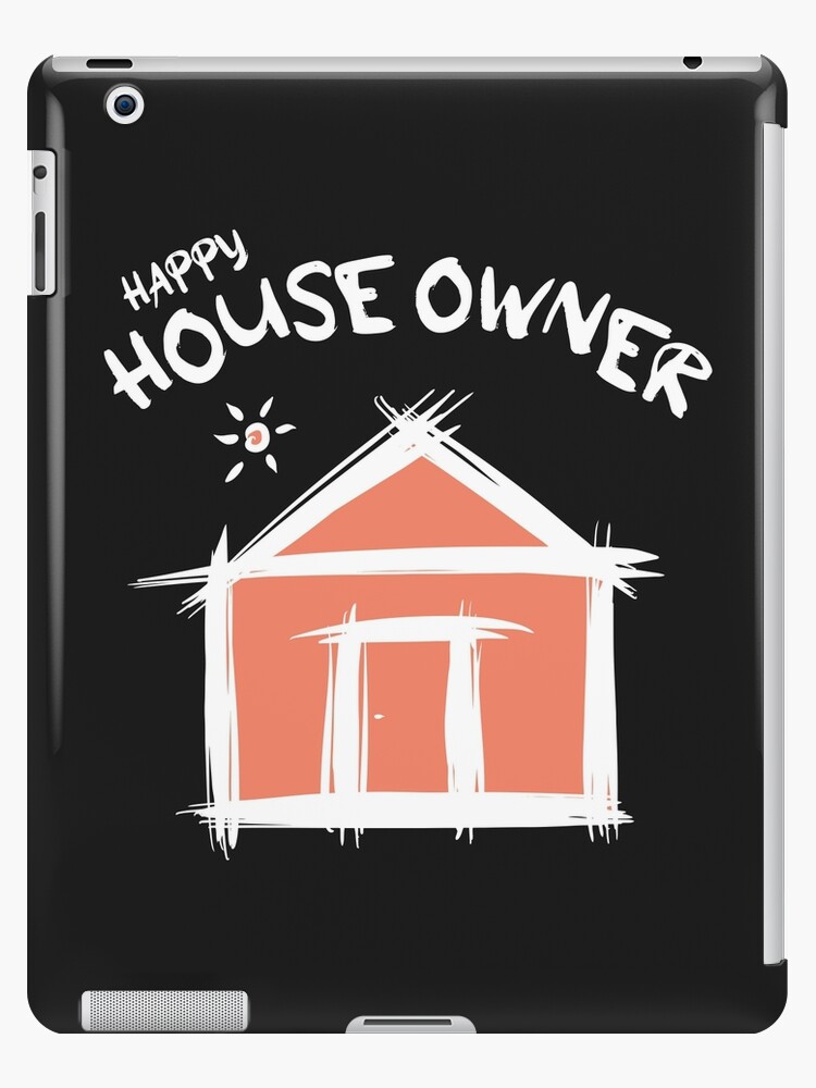 Happy House Owner. Hand-Drawn Doodle. Client Gift Idea On T-Shirt.