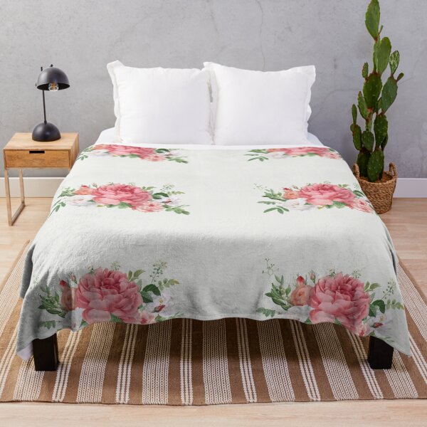 Item preview, Romantic Pink Rose Flower Painting designed and sold by newburyboutique.
