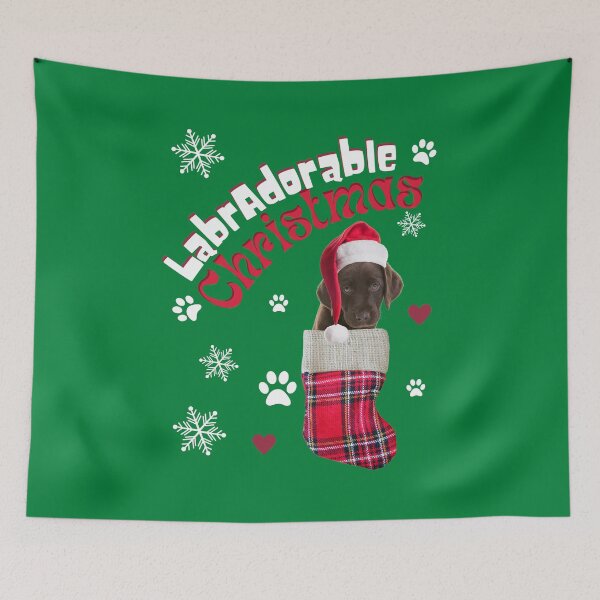 Item preview, LabrAdorable Christmas Bright  designed and sold by trendingatees.