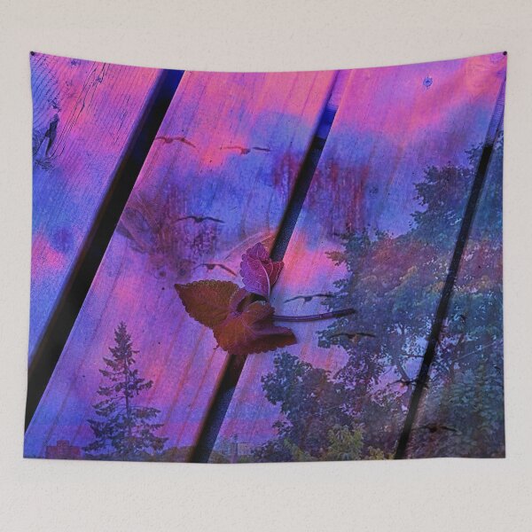 Item preview, Feuille emportée par les oiseaux designed and sold by Alexdodier.