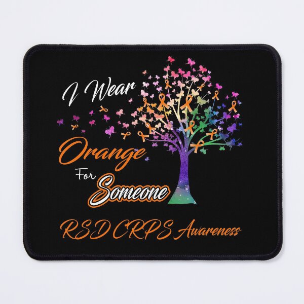 Item preview, Ribbon Tree I Wear Orange For Someone RSD CRPS Awareness designed and sold by Tadmab.